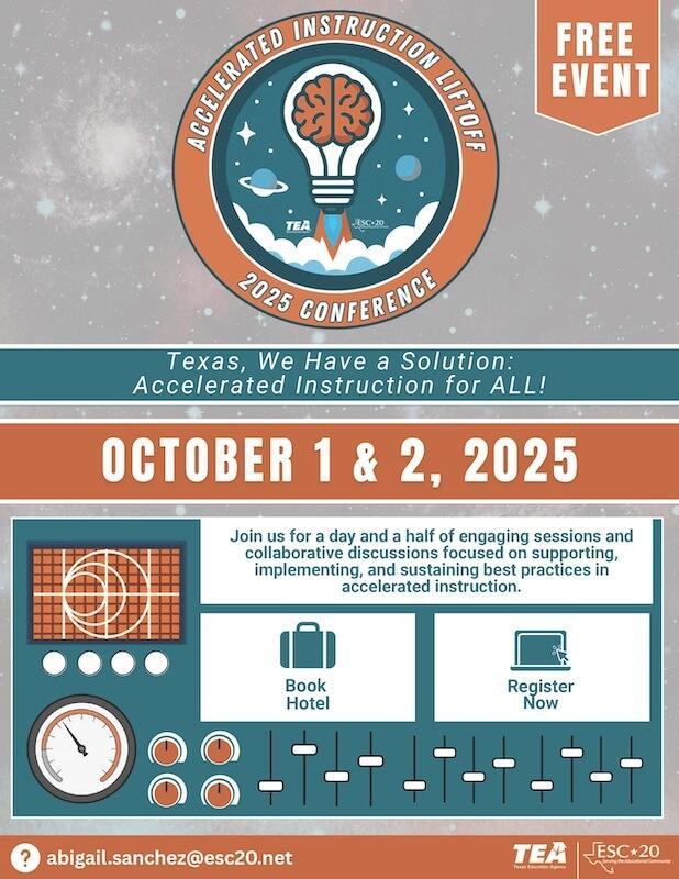 Join Us at ESC-20 for the Accelerated Instruction Summit!