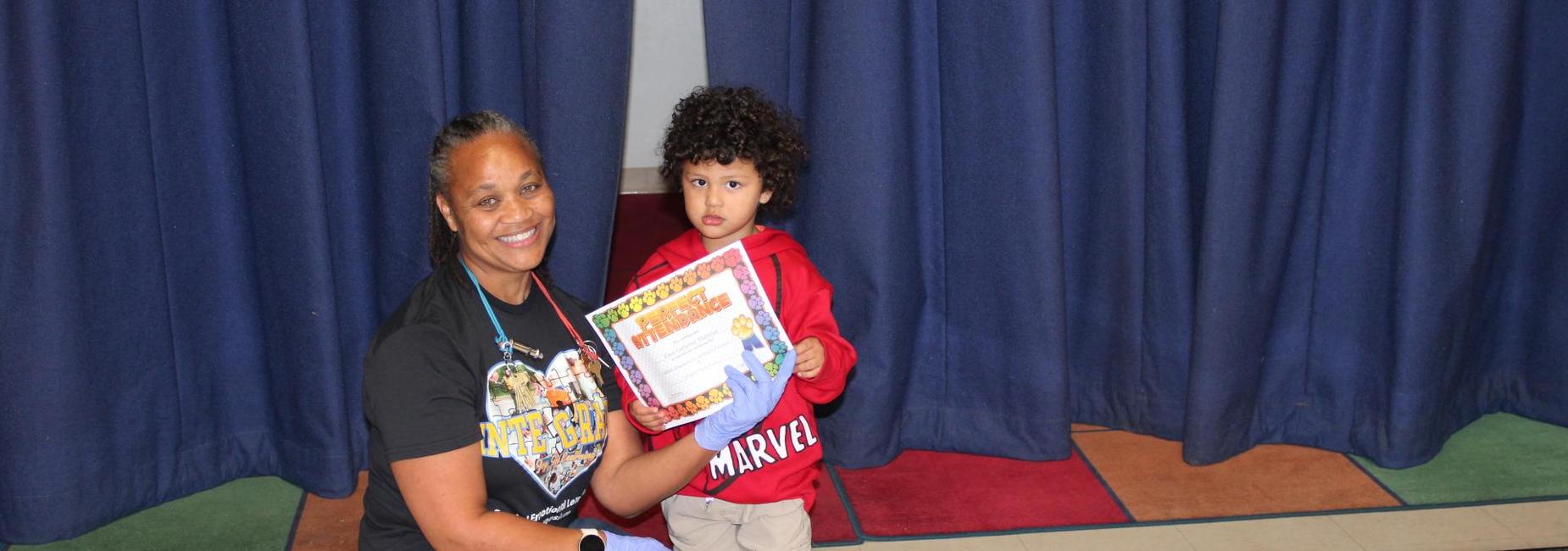 October perfect attendance Rm 3