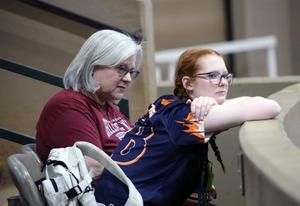 archery tournament action