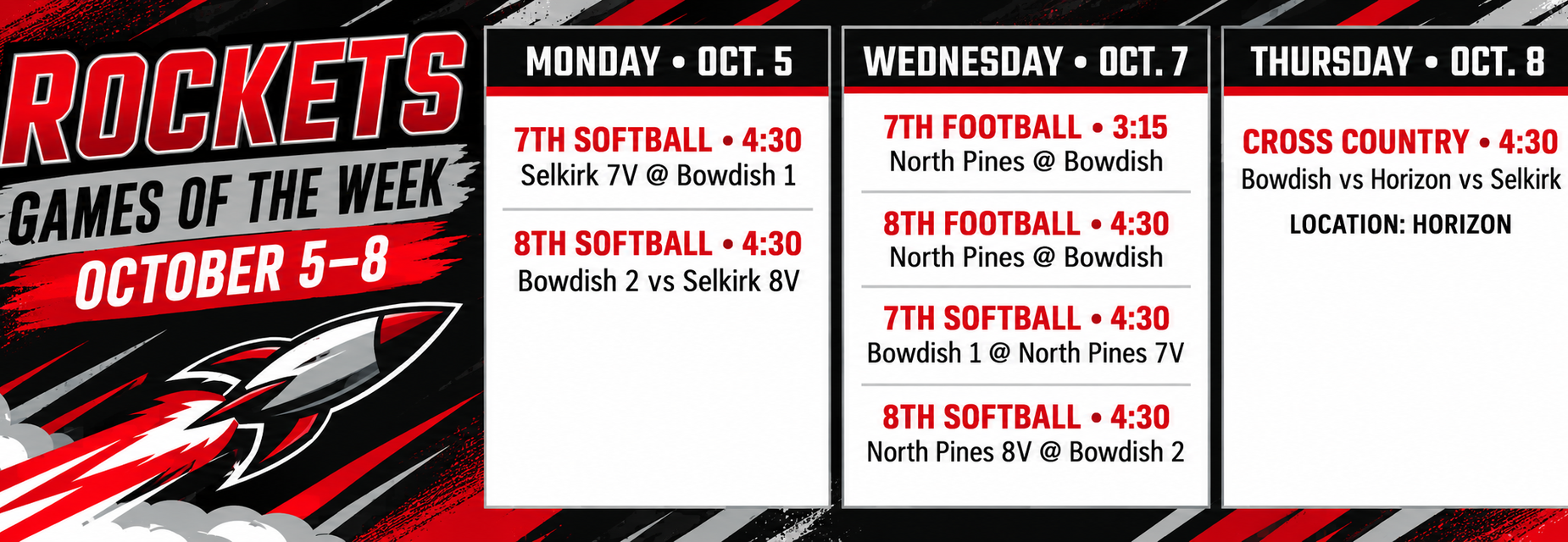 Games of the Week