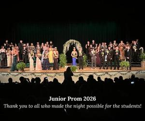 Thank You for a Spectacular Jr. Prom!