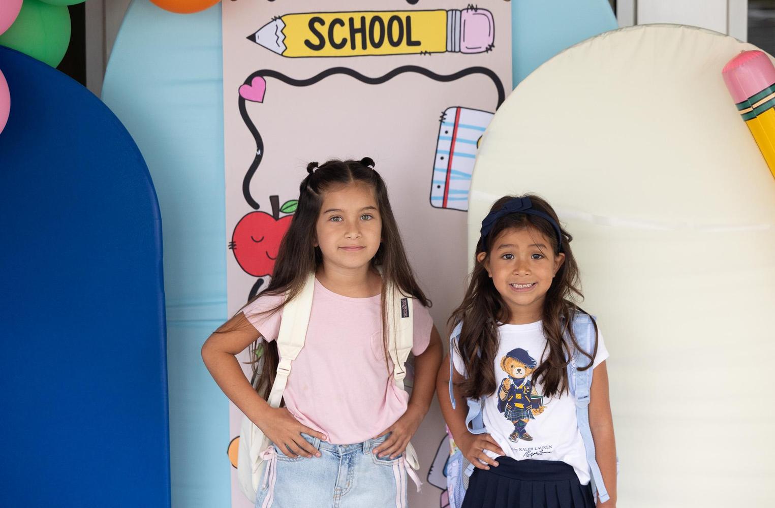 Rio Vista Elementary Students on the First Day of School