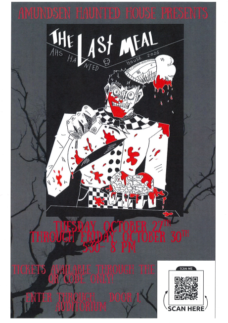 AHS Haunted House Oct 27-30 Scan the QR code for tickets Featured Photo