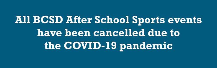 all sports cancelled