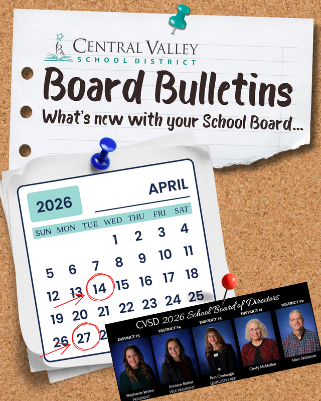 April Board Bulletin