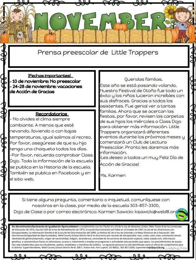 Little Trappers Newsletter Image