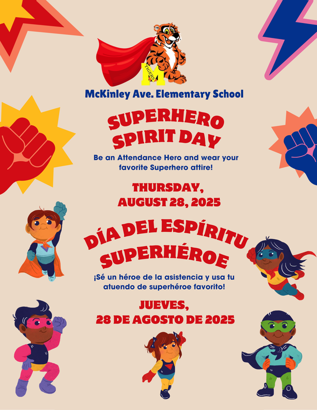Super Hero Day Flyer