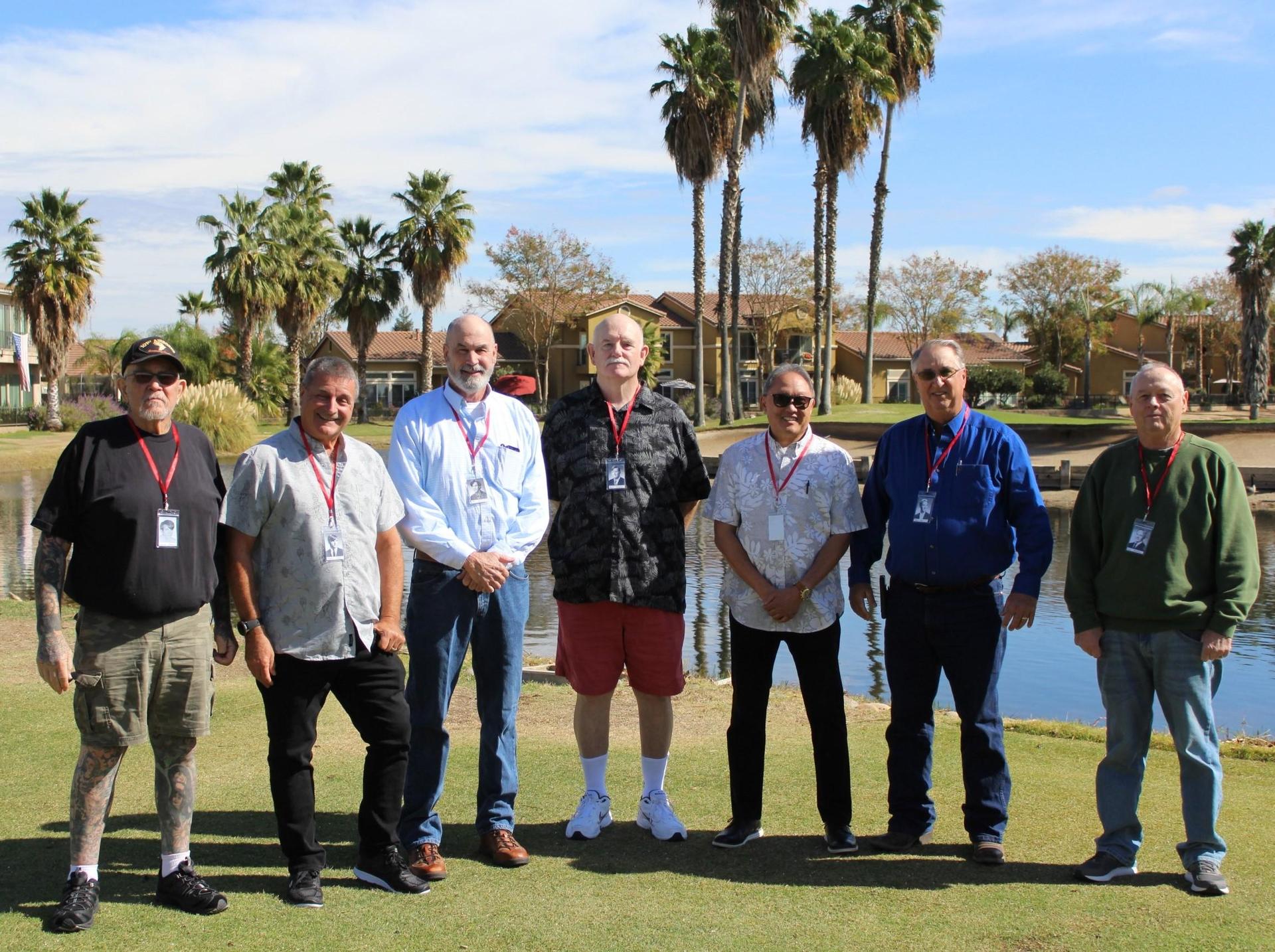 Members of the class of 1971 at their 50 year reunion