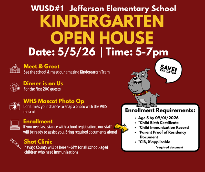 May 5 Open House