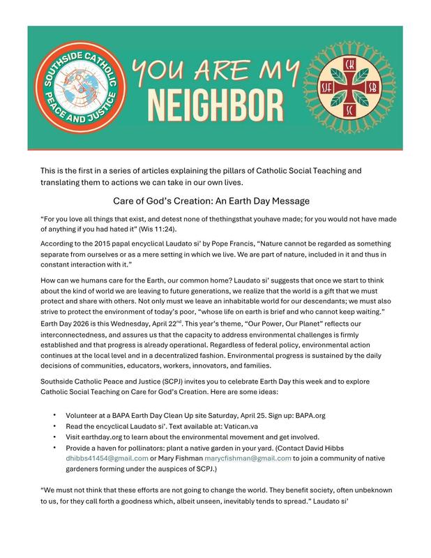 Peace & Justice Featured Photo