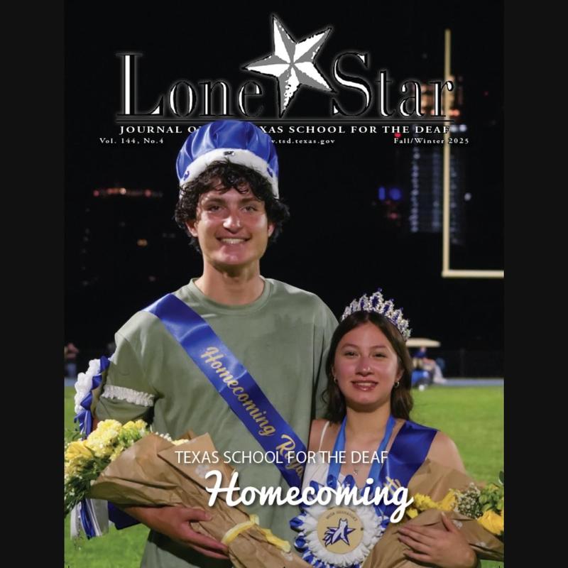 Lone Star cover page featuring Homecoming King and Queen