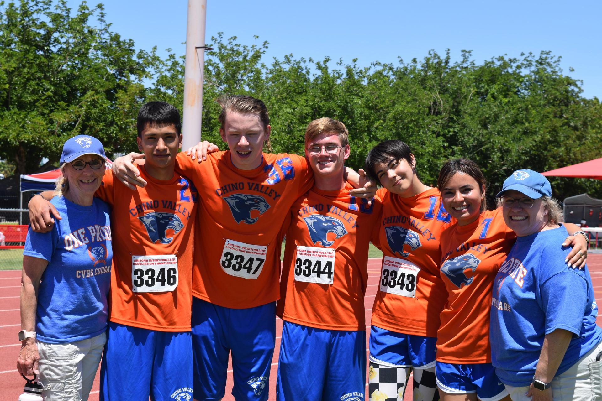 group of unified sports participants posing for a photo