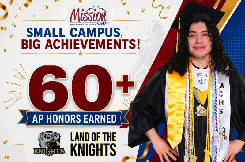 Graphic with Mission Collegiate graduate