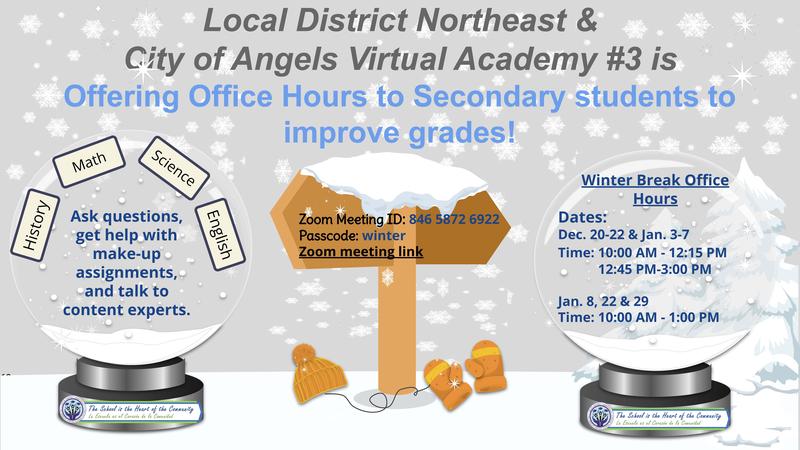 LDNE Winter Office Hours/Horas de Oficina Para Ayudar Featured Photo