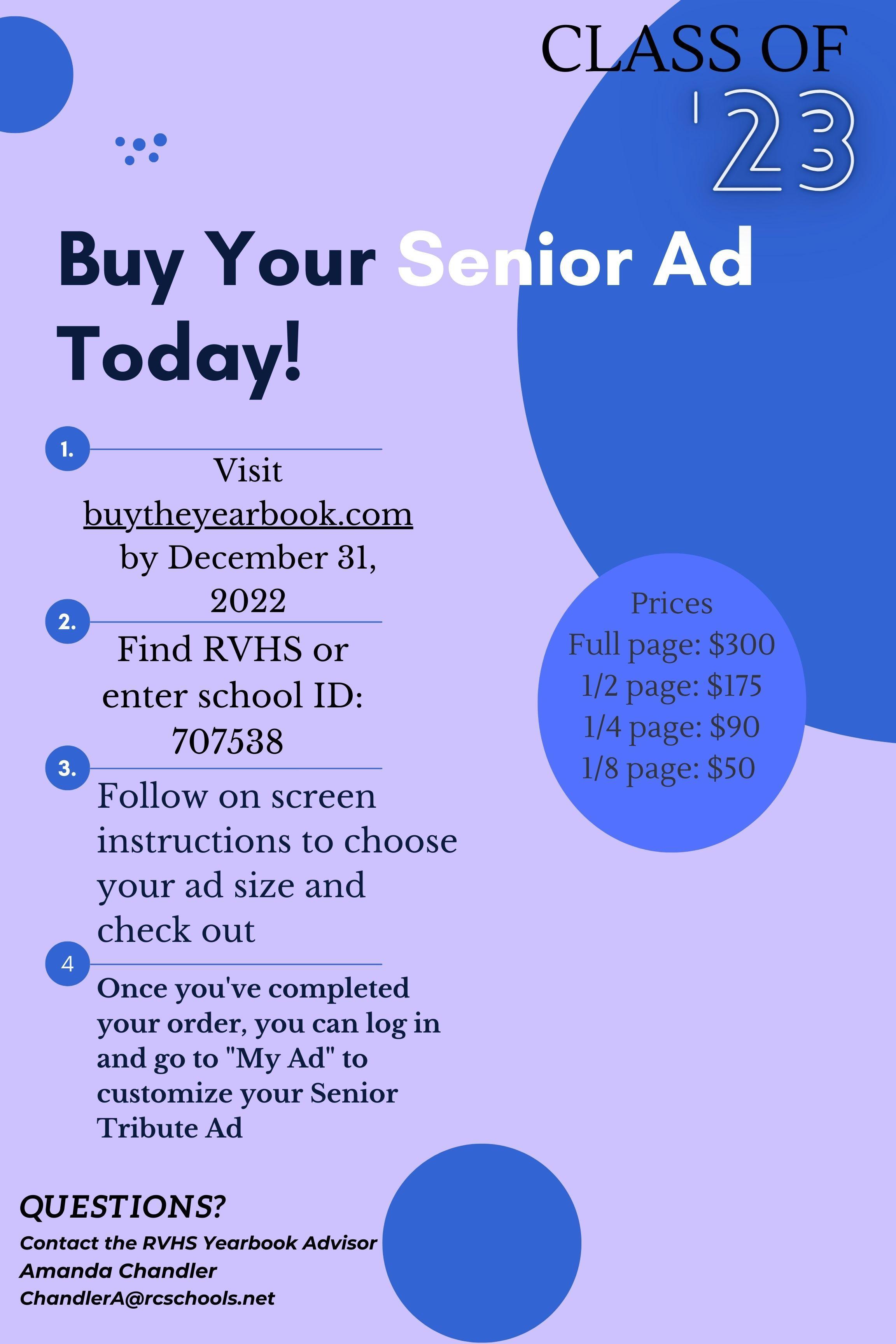 Senior Information Yearbook Rockvale High School