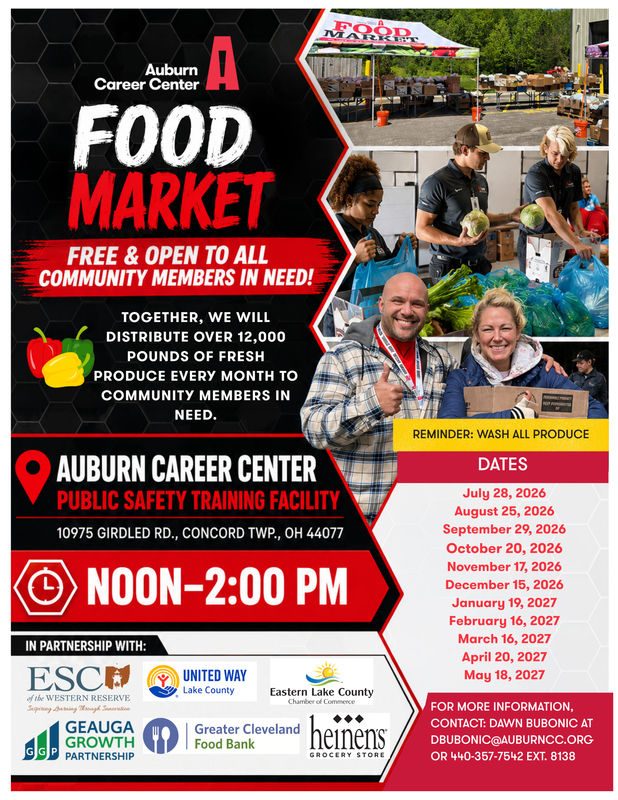 food market flyer