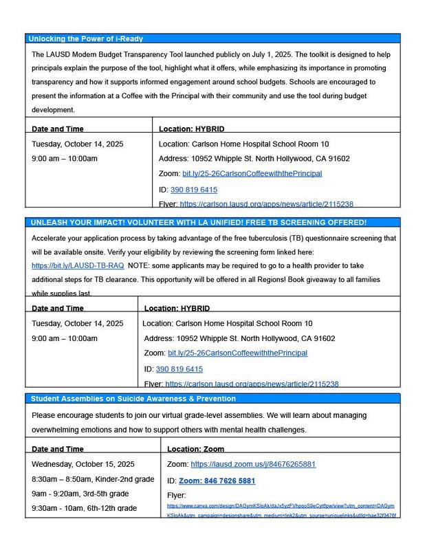 Family Academy course catalog 3