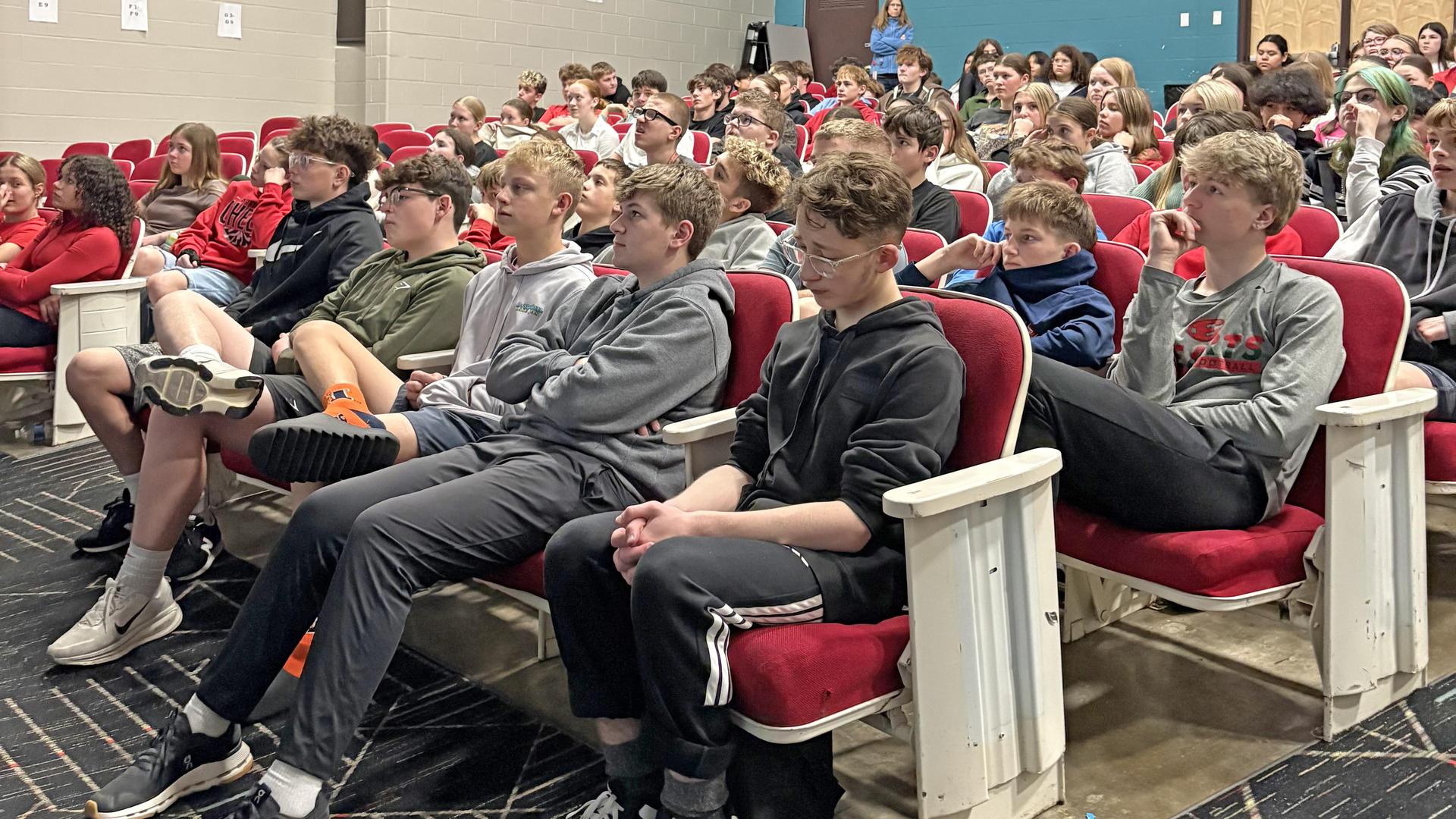 EJHS Auditorium presentation