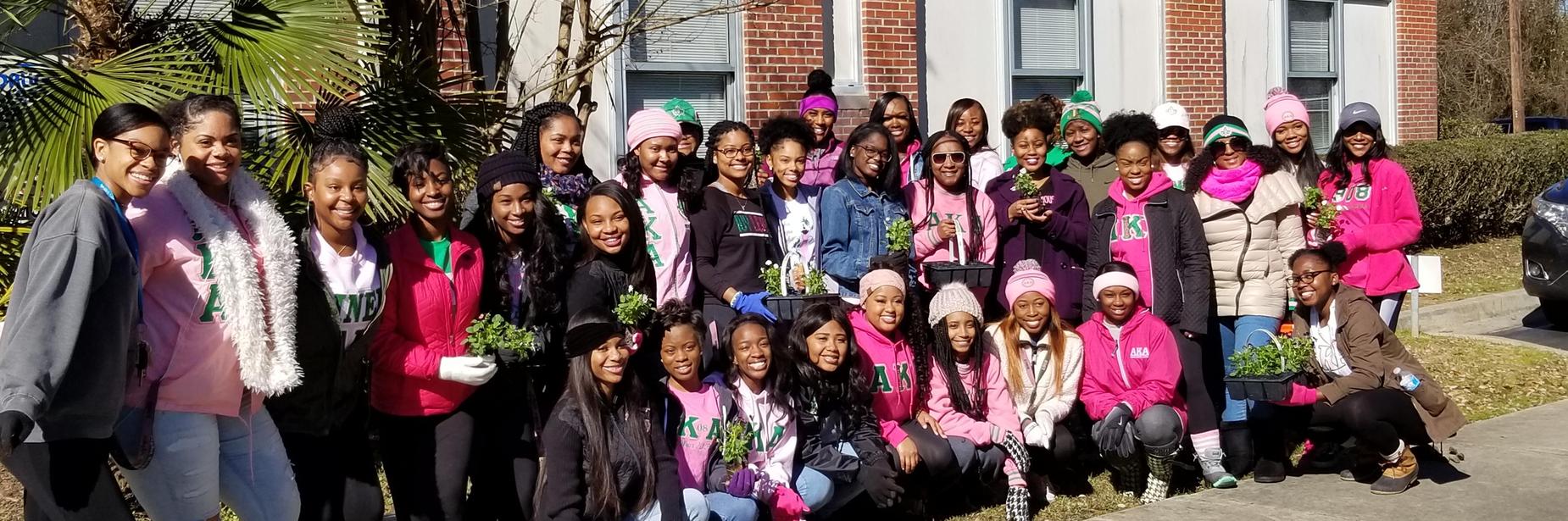 Community Service from AKA IOTA KAPPA Chapter