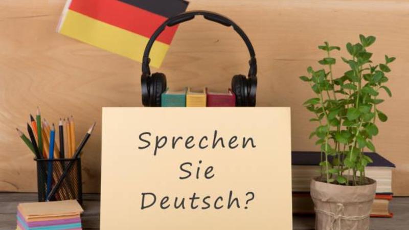 Card asking if you speak German?