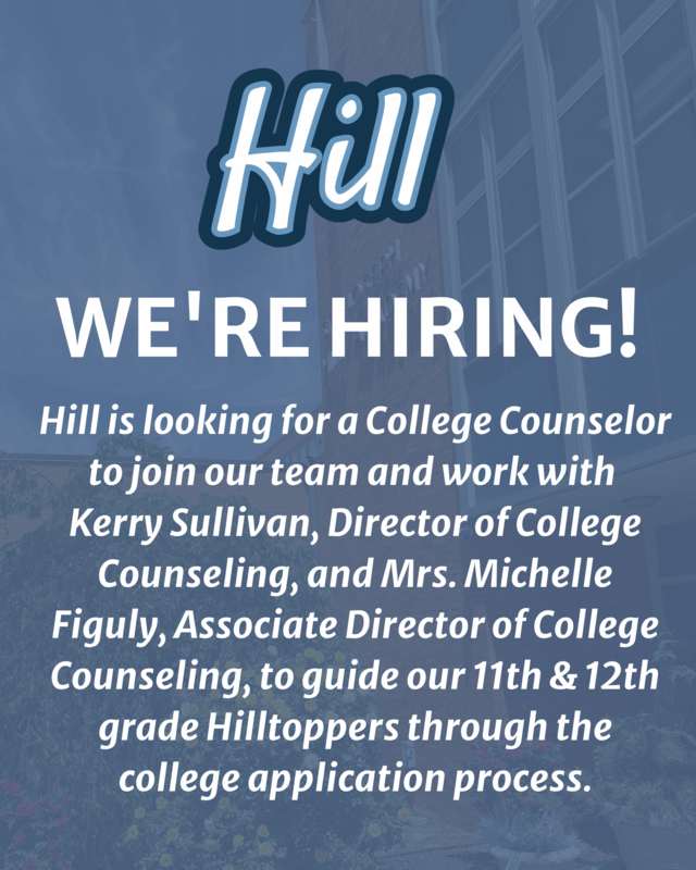 Now Hiring: College Counselor! Featured Photo