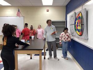 During the month of February, our 6th graders studied Physical Science (Newton’s Laws of Motion, Forces, and Energy).