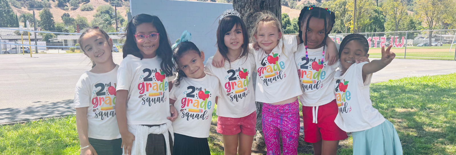 Back to school shuffle banner for Westmont Homepage
