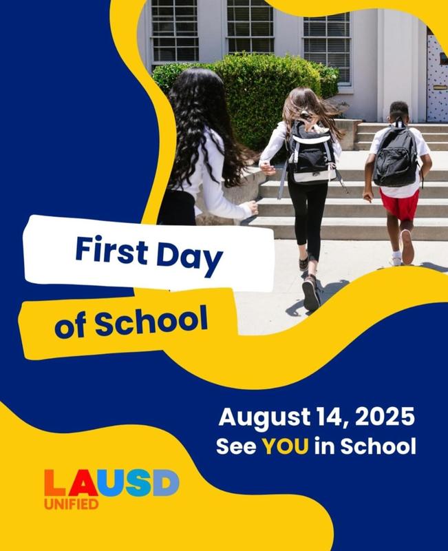 First Day of School Flier
