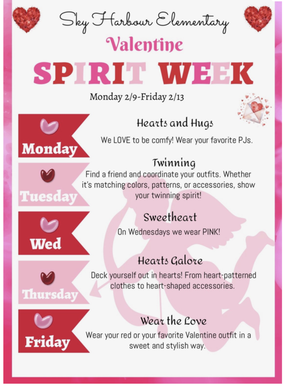 Valentine Spirit Week