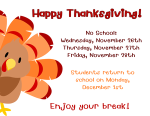 Thanksgiving Break