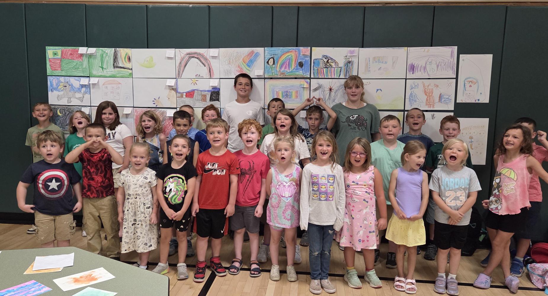 Students smile in GRR program.
