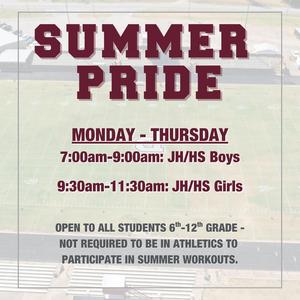 Perry Maroons Summer Pride