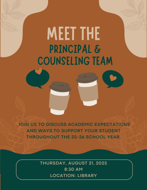 Coffee with the Team Flier