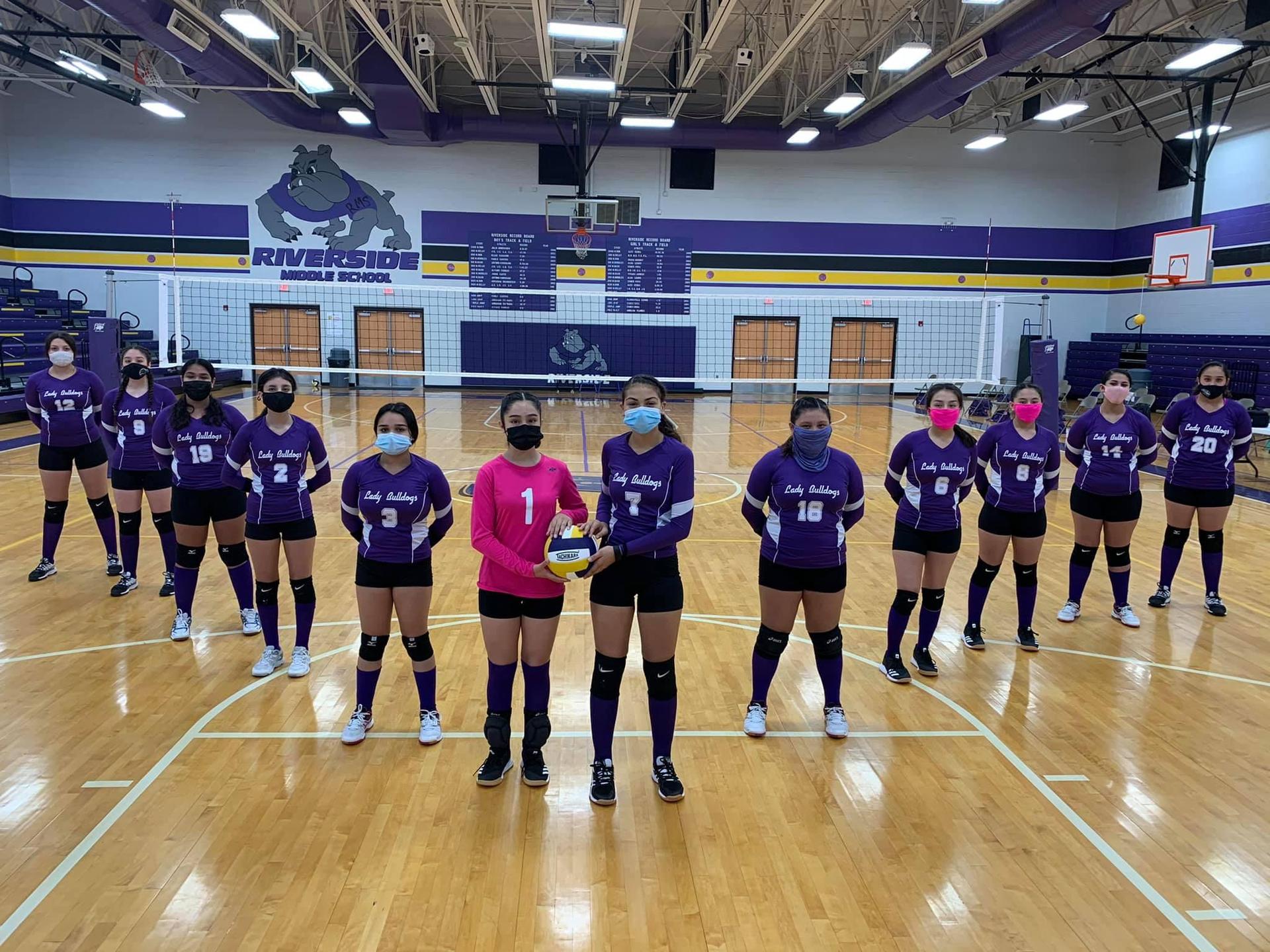 Volleyball Bulldog Sports Riverside Middle School