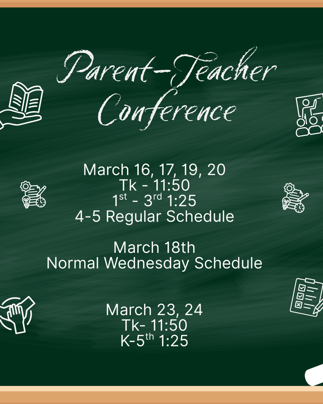 Parent Teacher Conferences Thumbnail Image