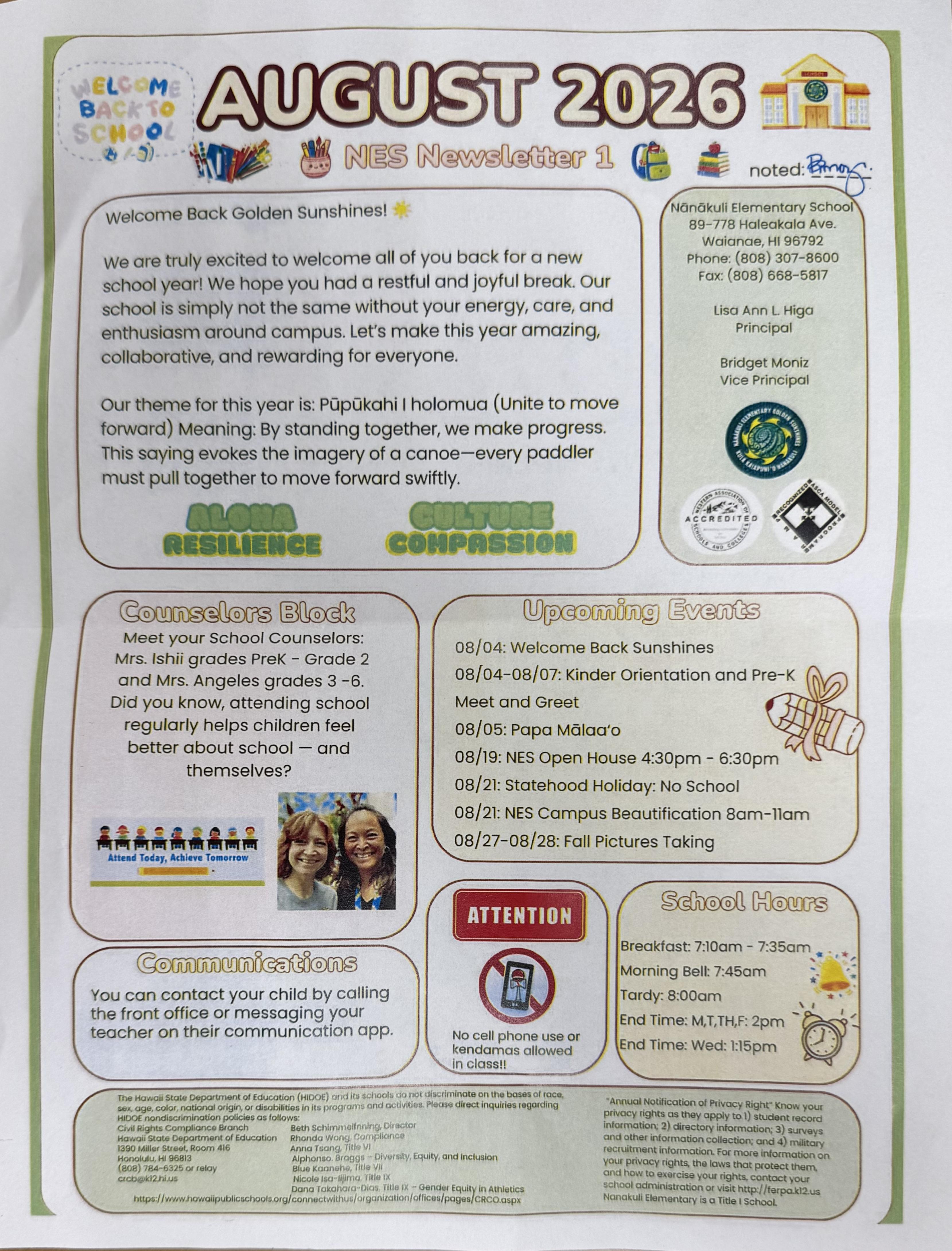 August Newsletter Featured Photo