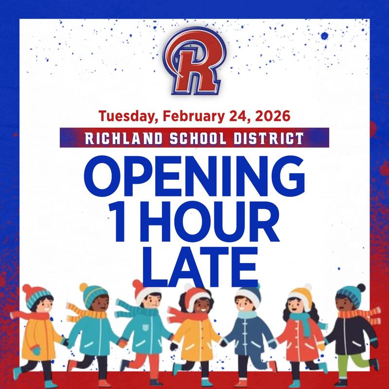 RSD ALERT: Opening 1 Hour Late - Tuesday, February 24, 2026 Featured Photo