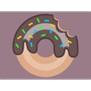 Sprinkle donut