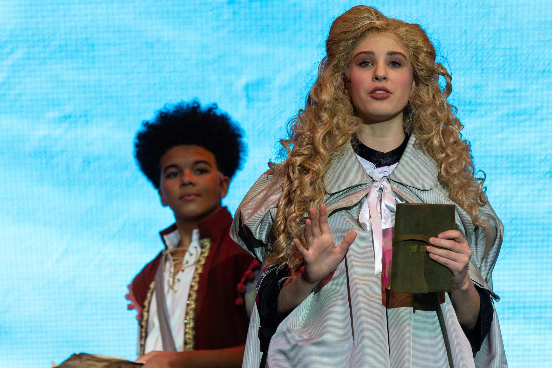 A scene from Something Rotten, Jr.