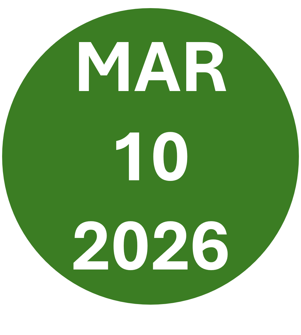 CIRCLE WITH MAR 10 2026