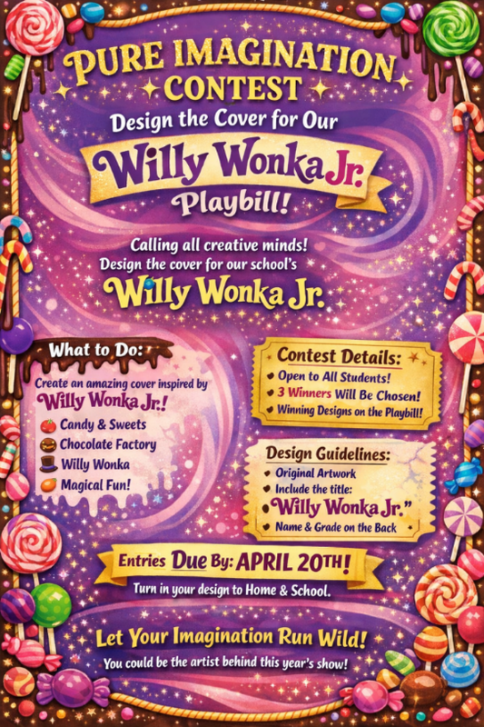 Wonka Jr. Cover Art Contest