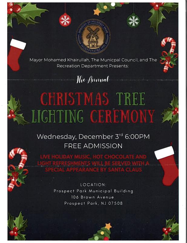 Prospect Park Christmas Tree Lighting Ceremony