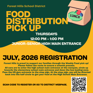 Food distribution- July