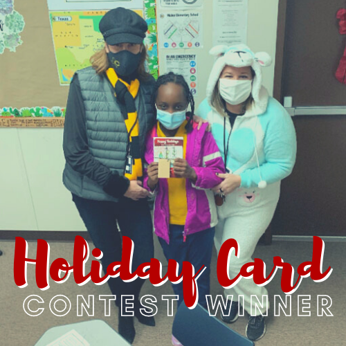 Walker fourth-grader wins CISD Holiday Card Contest Featured Photo
