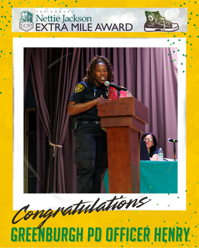 Officer Henry speaks about her experience working with GCSD