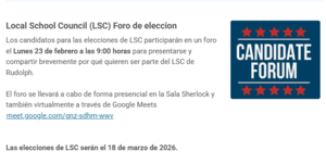 LSC Foro de election
