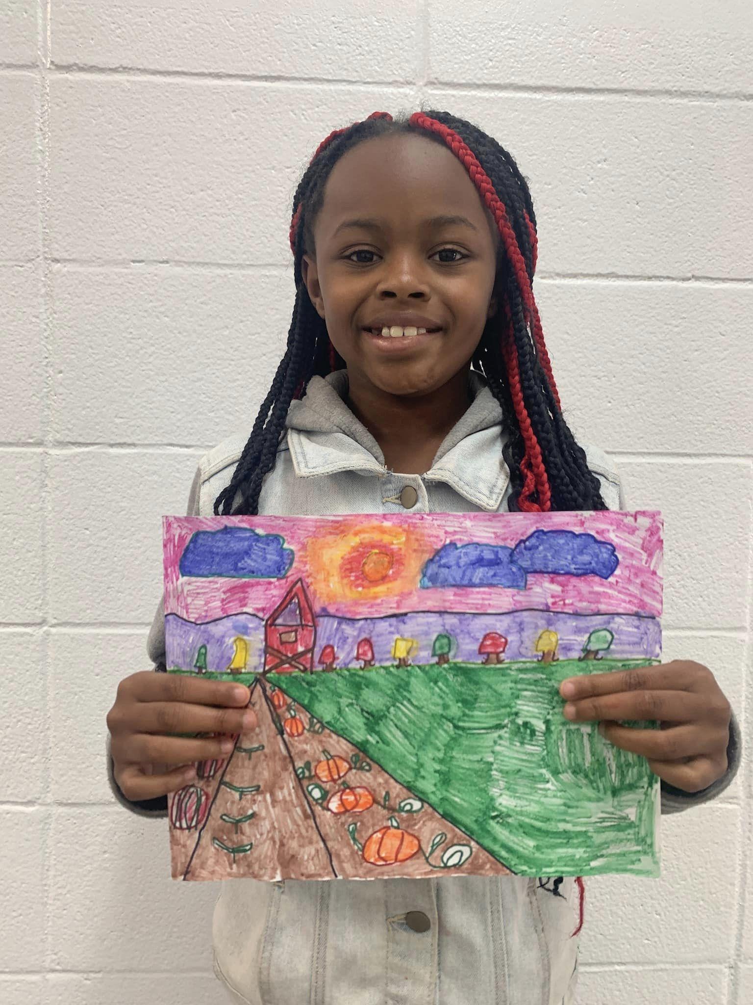 Anderson Students Art Work Selected Fred A Anderson Elementary School