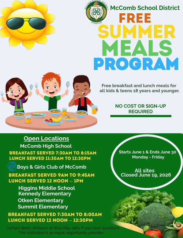 Summer Meals Program