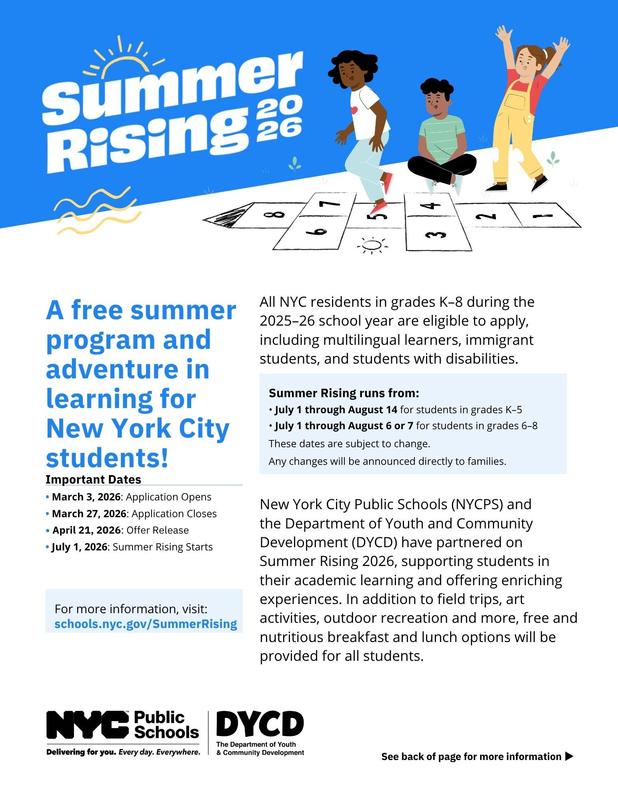 Summer Rising Sign up 2026