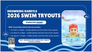 San Leandro Swim Team - Drowning Darryls Tryouts